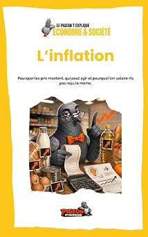 Couverture du livre Le Pigeon t’explique L’inflation.