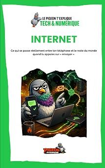 Couverture du livre Le Pigeon t’explique Internet.